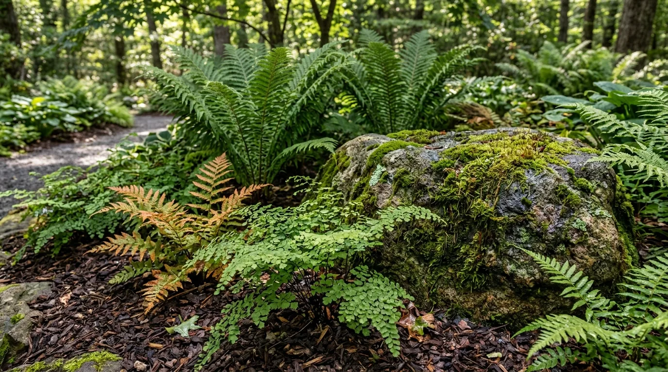Woodland-Inspired Shade Layout